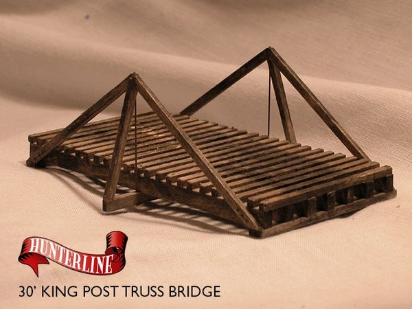 30" King Post Truss Bridge